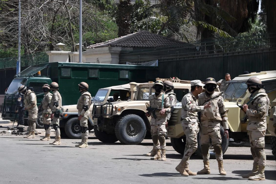 Egypt’s police killed on Sunday six militants belonging to the group the interior ministry accuses of carrying out a bombing in the coastal city of Alexandria. (AFP)