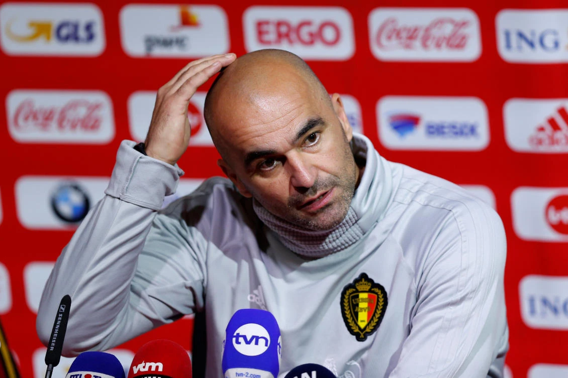 Roberto Martinez has been running the rule over the Green Falcons in preparation for Tuesday night's match. (Reuters)