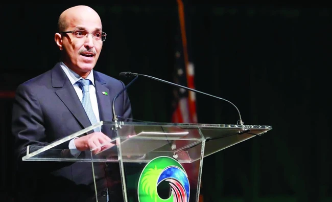 Saudi Finance Minister Mohammed Al-Jadaan told the Saudi-US CEO Forum that the main strategies driving Vision 2030 were the National Transformation Program, the fiscal balance program, the national industrial development program and the financial sectors development program. (SPA)