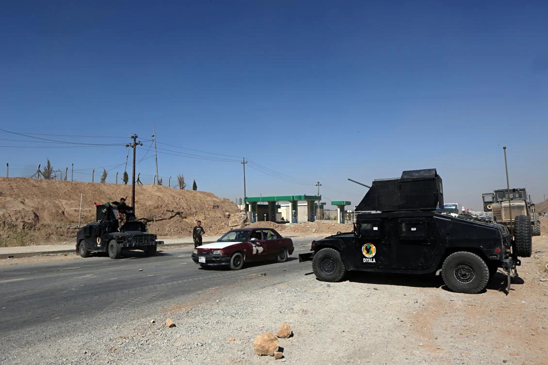 Daesh insurgent attacks and kidnappings are on the rise in northern Iraq, particularly around the city of Kirkuk were political tensions have further fractured security forces there. (AP)