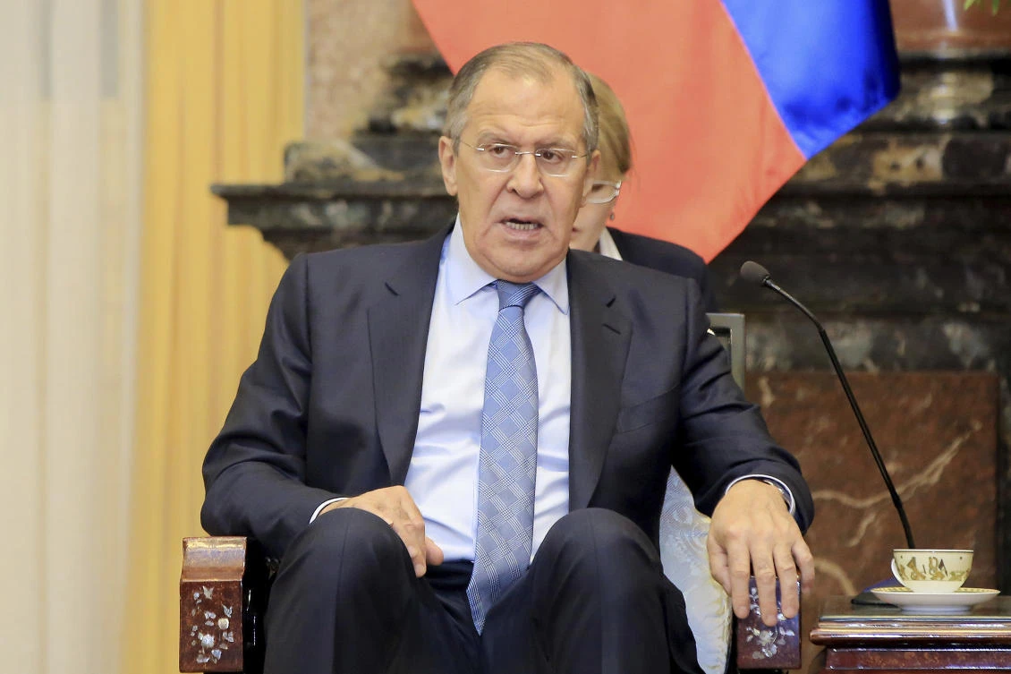 Russian Foreign Minister Sergei Lavrov. (AP)