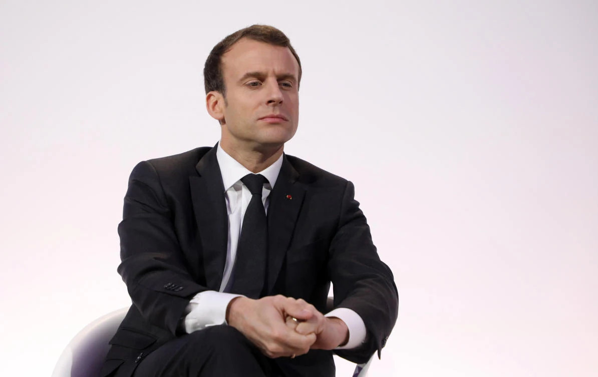 French President Emmanuel Macron. (Ludovic Marin/POOL/AFP)