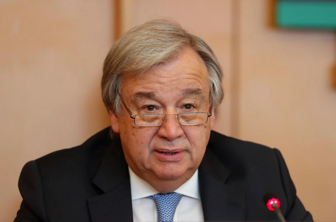 United Nations chief Antonio Guterres warned on Thursday, Mar.29, 2018, that Russian and US relations were deteriorating into a situation “similar, to a large extent, to what we lived during the Cold War”. (Reuters)