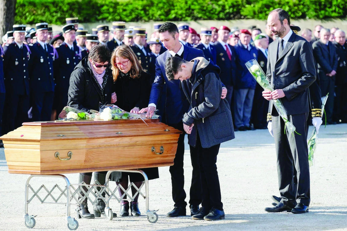 French PM attends funerals for 4 victims of extremist attack