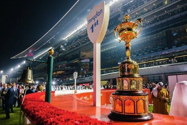 The stage is set for another classic evening of top-class racing at Meydan Racecourse. (AFP)