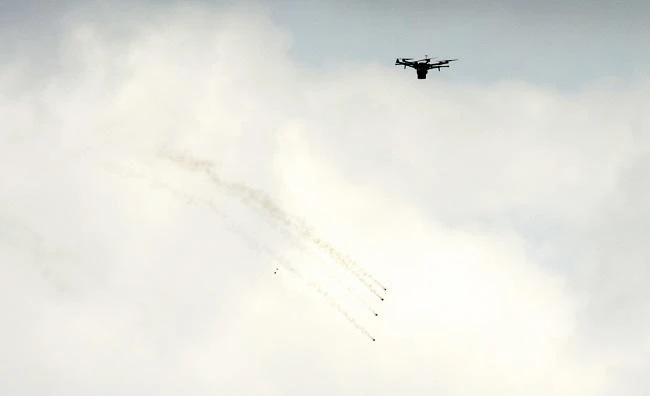 File photo of Israeli drone. (AFP)