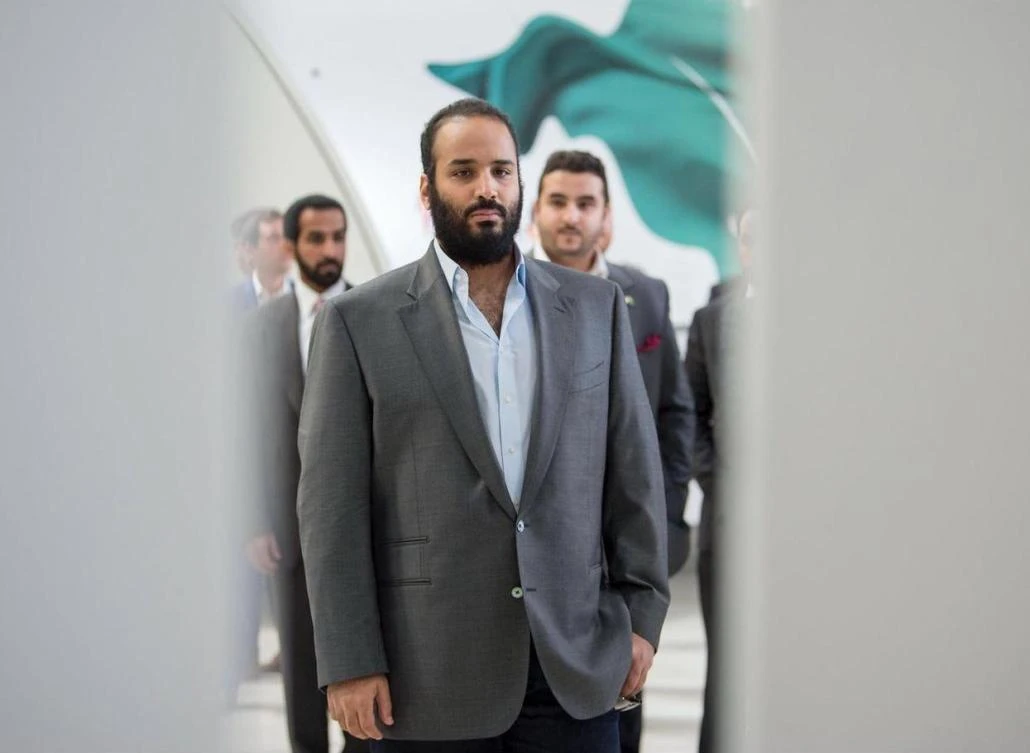 Saudi crown prince visits Virgin Galactic and Mojavi Air and Space port in California