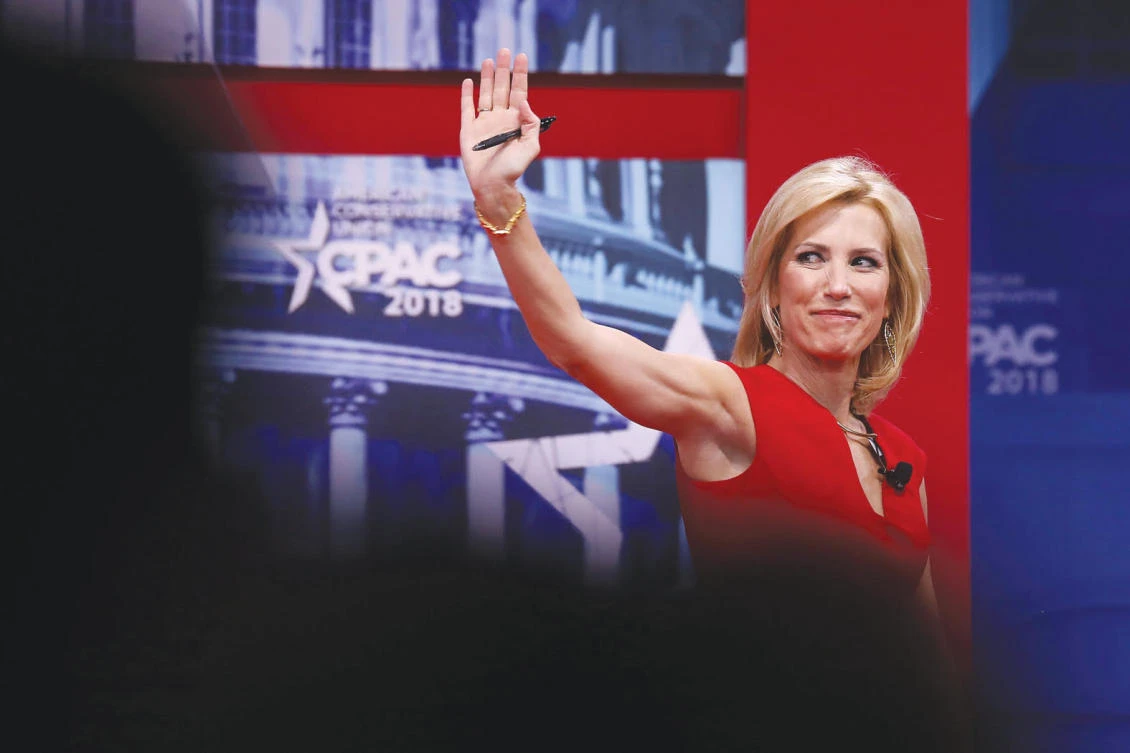 Fox News show host Laura Ingraham announced on her show late on Friday that she is taking the week off. (AFP)