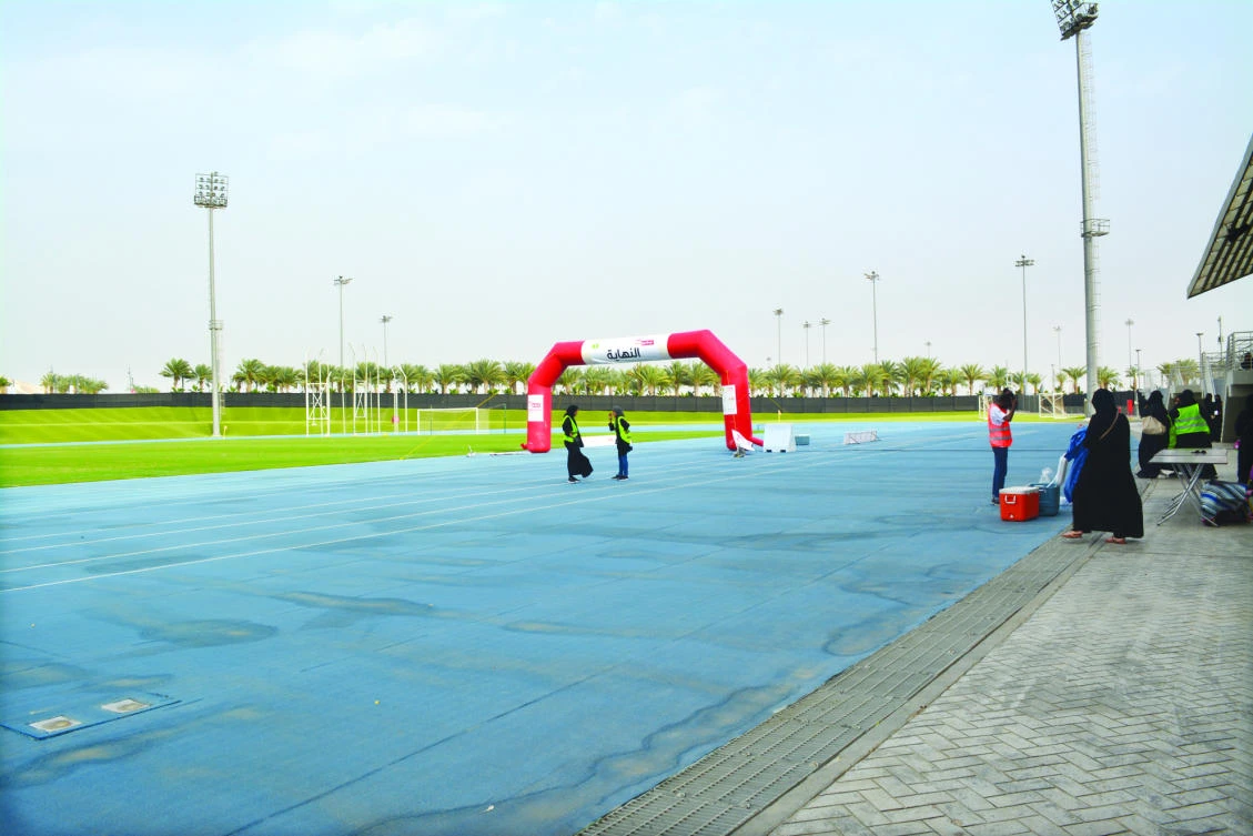 Big cheers for participants in women’s races in Jeddah