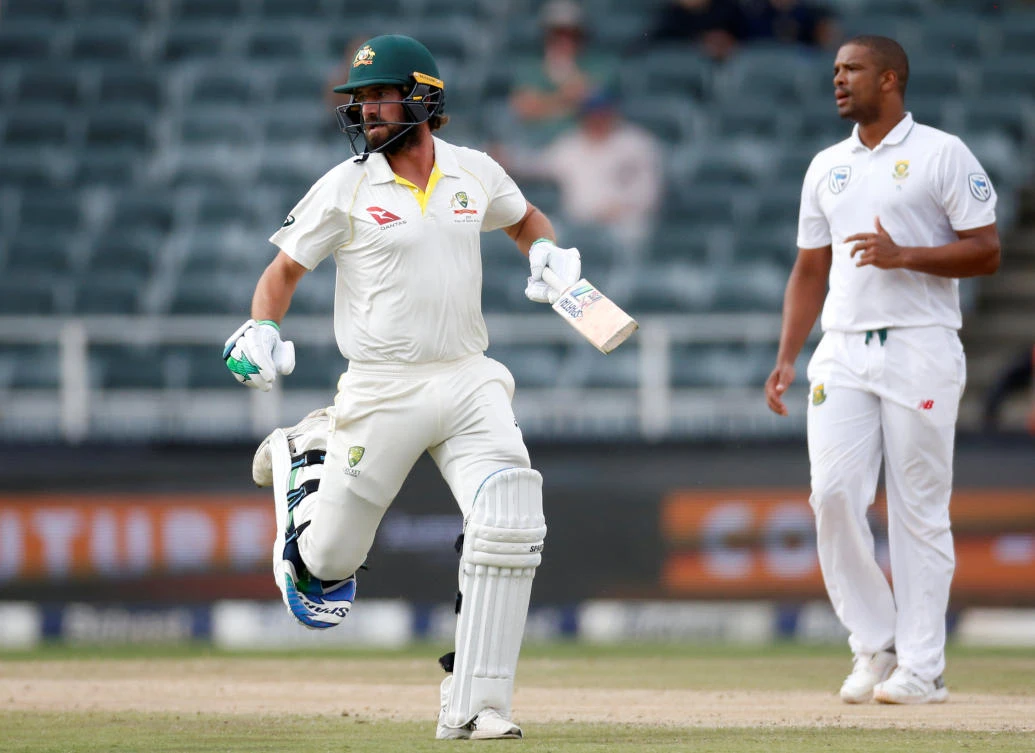 When bad light ended play early, Australia was reeling at 88-3 and 524 runs behind in Johannesburg. (REUTERS)