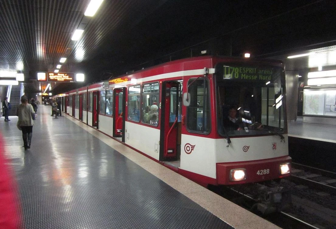 A subway train accident in the German city of Duisburg has left 20 people hurt. (Wikimedia Commons)