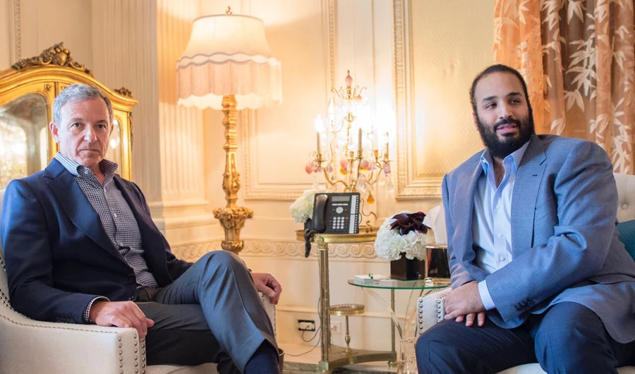 Crown Prince meets Disney CEO, discusses potential projects in Saudi Arabia