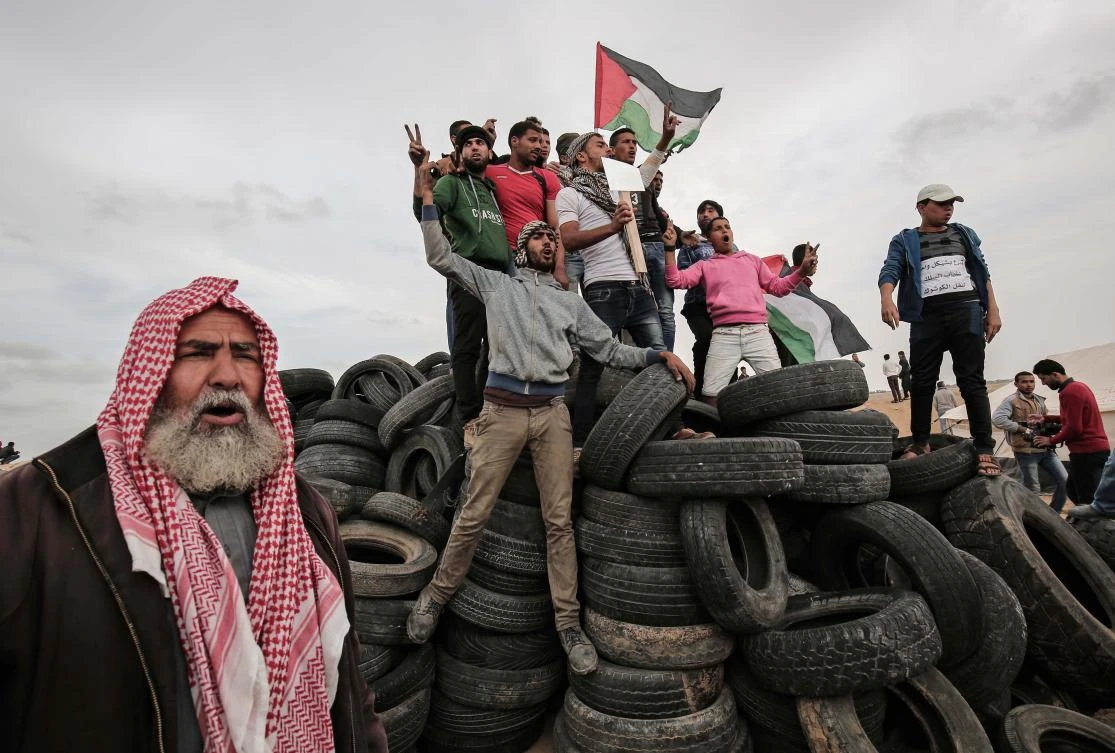 Israeli troops kill 9 Palestinians on day of heightened Gaza protests