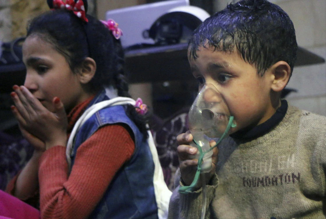 World condemns Assad regime’s chemical attacks on Douma, Moscow deny allegations
