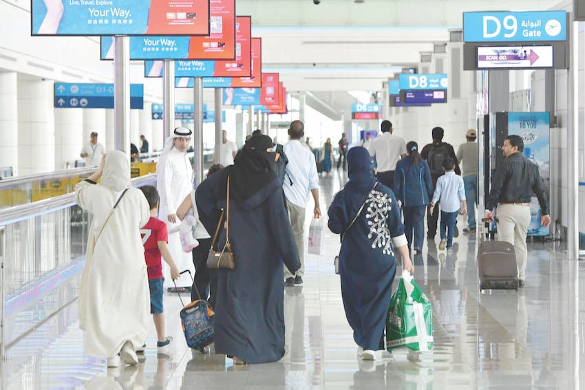 Dubai has the world’s busiest international airport. (AFP)