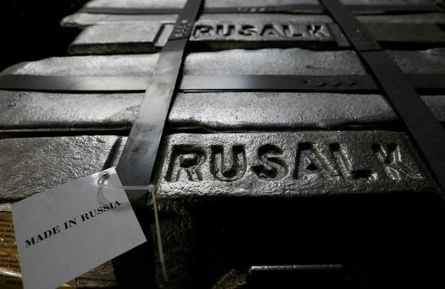 Russian aluminum giant Rusal is now at risk of defaulting on part of its debt after the sanctions imposed by the US. (Reuters)
