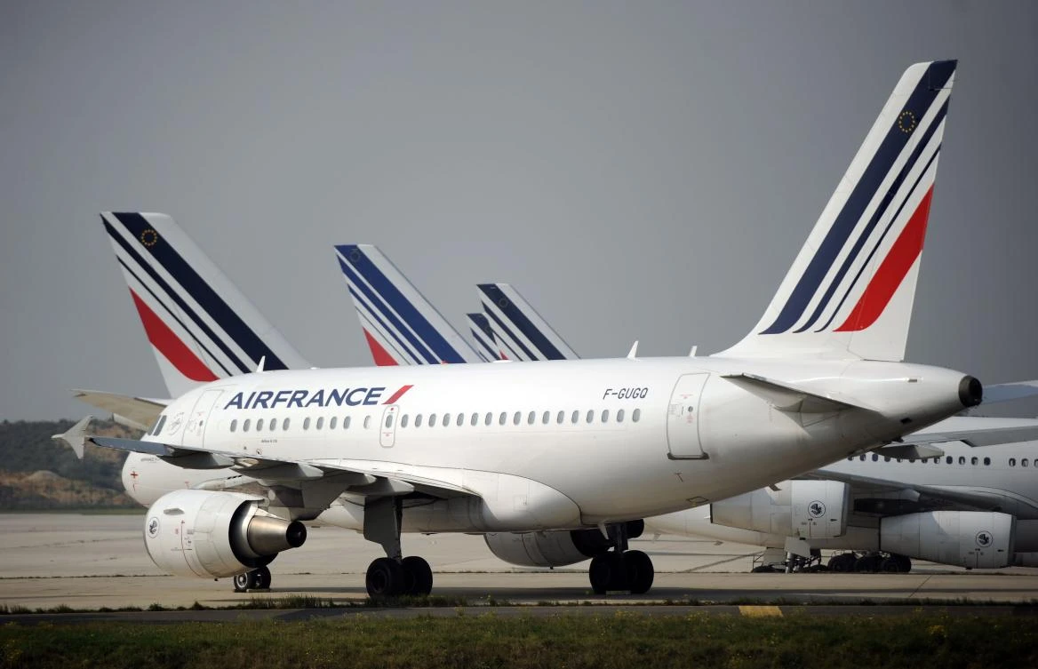 “The impact on Air France’s operating profit of seven days of strikes between February 22 and April 11 is estimated at 170 million euros,” the airline said. (AFP)