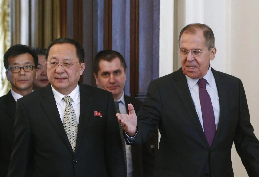 North Korean foreign minister, on Moscow visit, calls for closer Russia ties