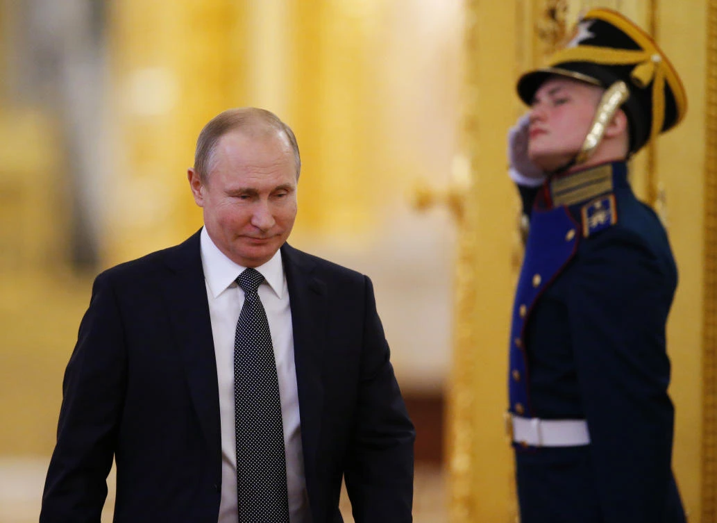 Vladimir Putin says he hopes ‘common sense will prevail’ in international relations