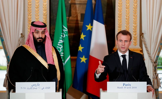 Saudi Arabia’s crown prince praises ‘strong relationship’ with France in cable to Macron