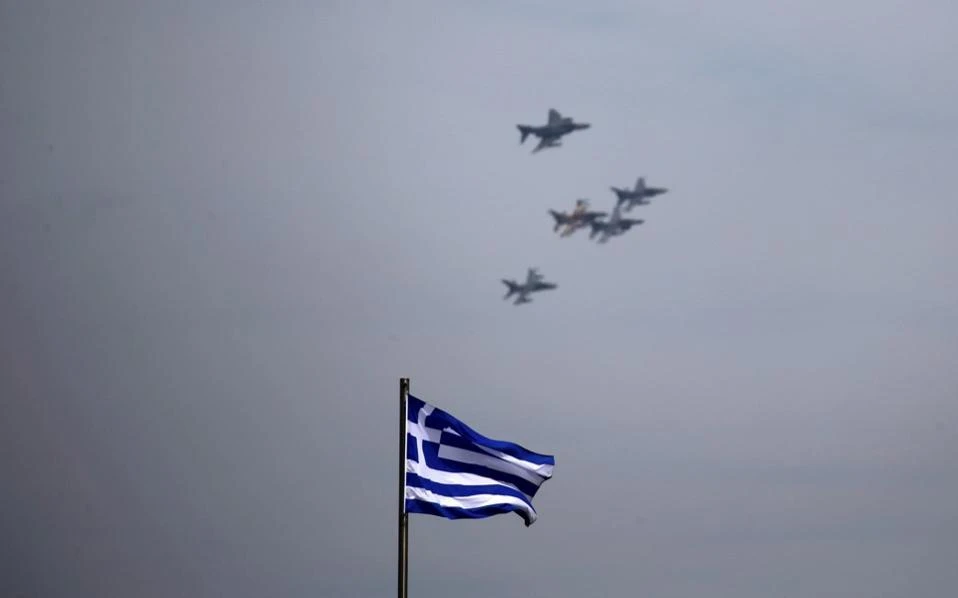 A Greek Air Force Mirage 2000-5 has crashed, north of Skyros in the Aegean Sea, amid a spike in tensions between Greece and Turkey and near-daily mock dogfights in disputed airspace. (Reuters)