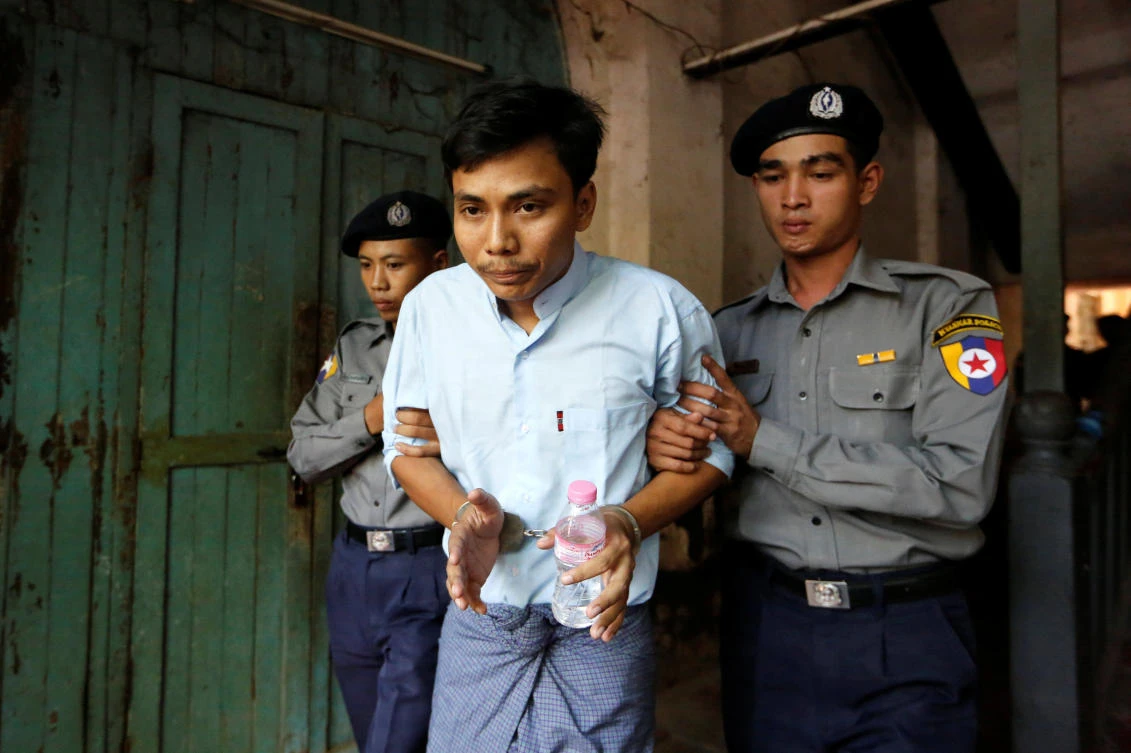 UN experts, Britain demand release of Reuters reporters in Myanmar