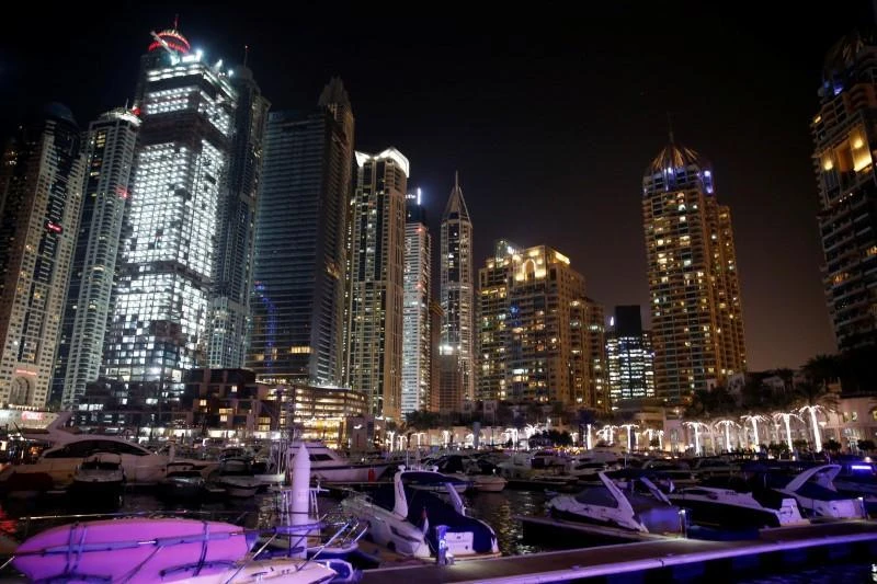 Dubai Marina was one of Dubai’s busiest districts for real estate transactions in the first quarter. Reuters