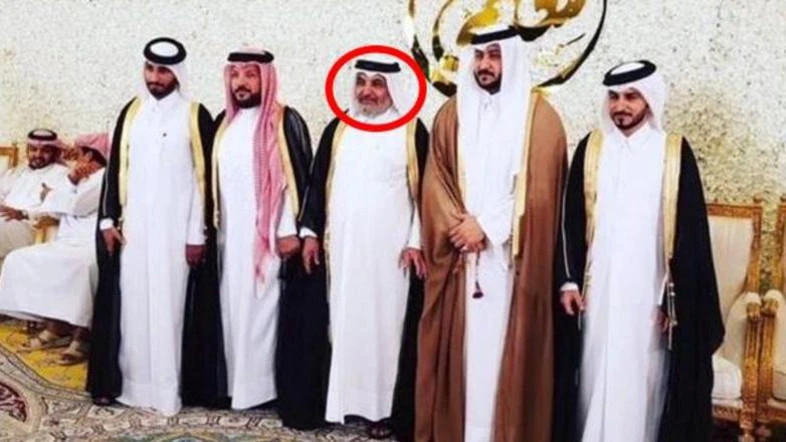 Abdulrahman Al-Nuaimi, center, was among ten named in Qatar’s terror list released in March. (Supplied)