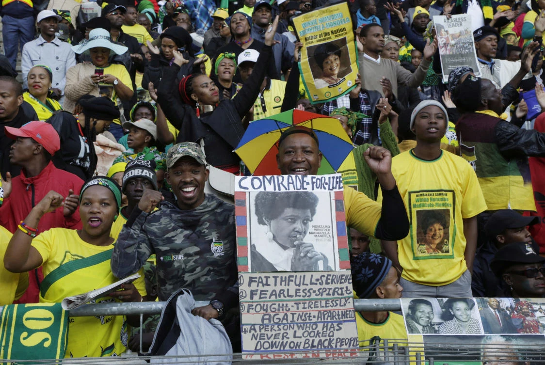 South Africa bids farewell to Winnie Madikizela-Mandela