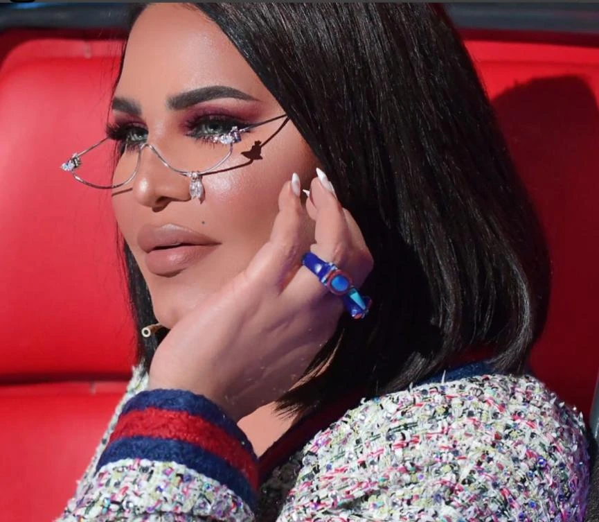 Fans lashed out at Arab diva Ahlam Al-Shamsi on social media over her latest appearance at The Voice. (Photo courtesy of @AhlamAlShamsi)