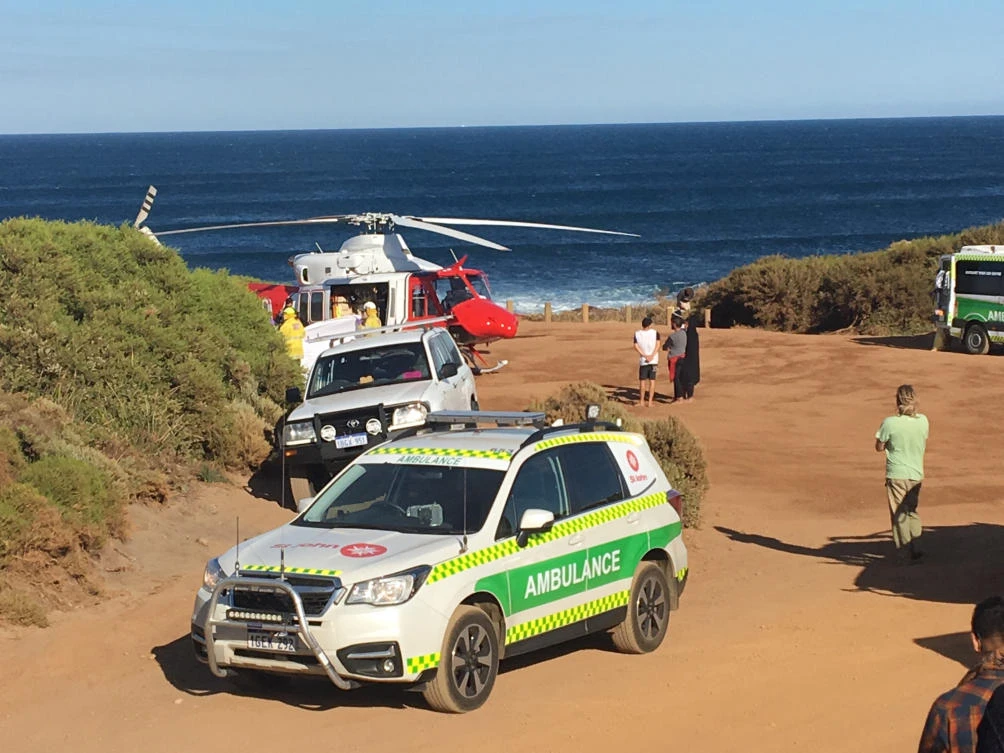 Australia shark attack: mauled surfer swims to shore despite leg injuries