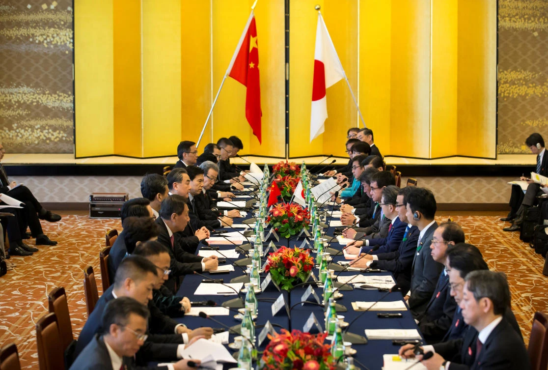 Top officials from the world’s third- and second-largest economies attended a high-level economic dialogue in Tokyo on Monday, April 16, and discussed the growing trade two between the US and China. (Reuters)