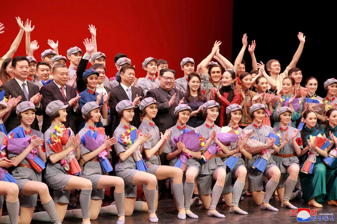 No missiles but ballet as North Korea’s Kim puts on a show
