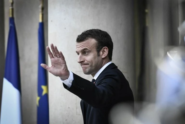 French President Emmanuel Macron will travel to Berlin for crucial talks with German Chancellor Angela Merkel to try to win her support for his plans for the future of the eurozone. (AFP)