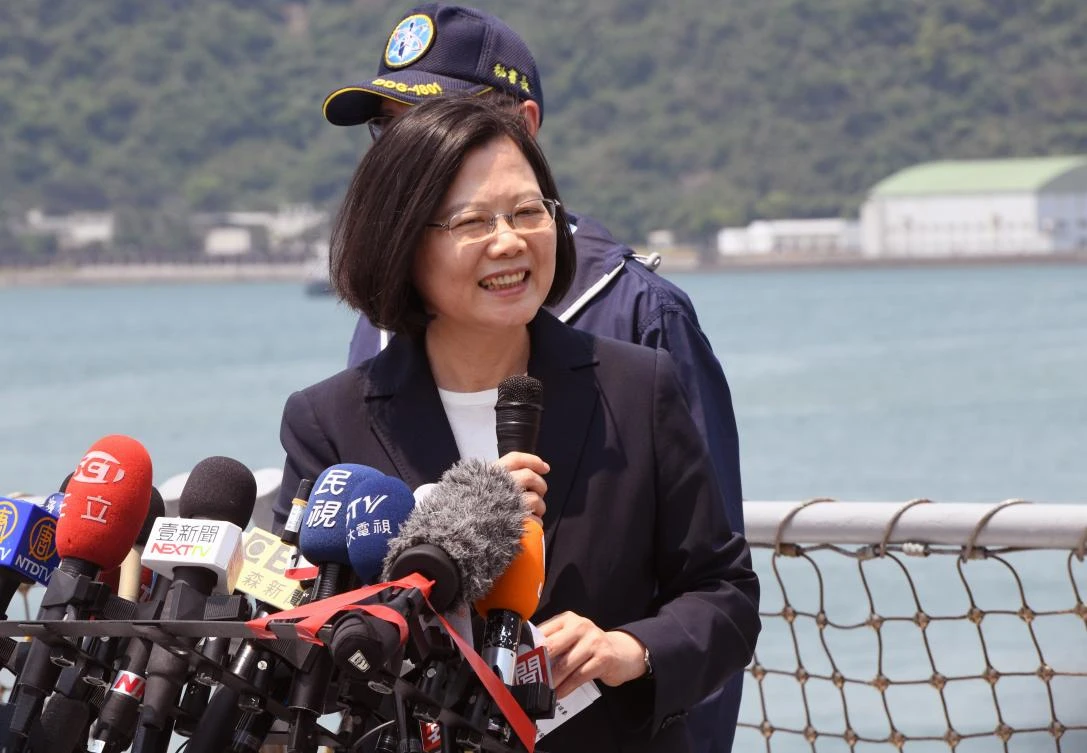 Taiwan President Tsai Ing-wen (Sam Yeh/AFP)