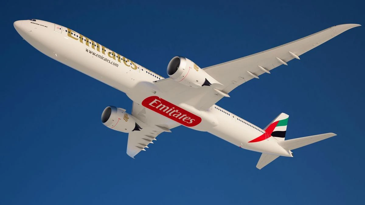 Emirates may use the Boeing 777x — to be delivered in 2020 — for the new route. Courtesy Emirates