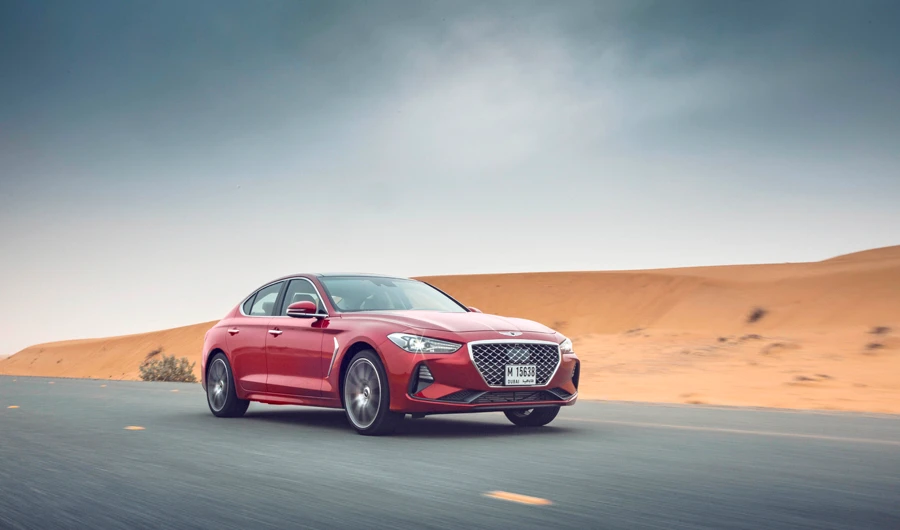Genesis G70 arrives in the Middle East