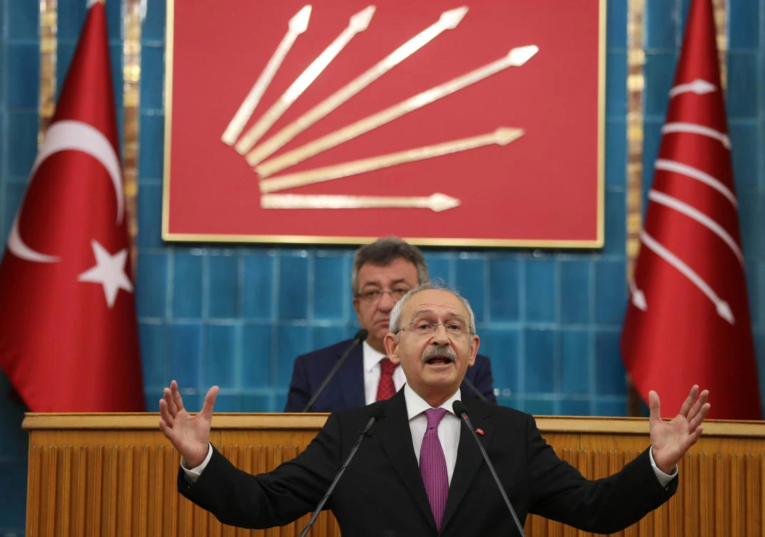 Chairman of Turkey’s Republican People’s Party (CHP) Kemal Kilicdaroglu (Adem Altan/AFP)