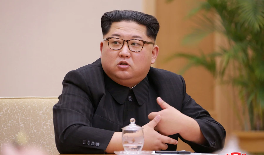 North Korean leader Kim Jong Un. (Reuters)