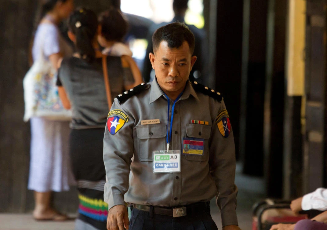 Myanmar evicts family of officer who testified on entrapment