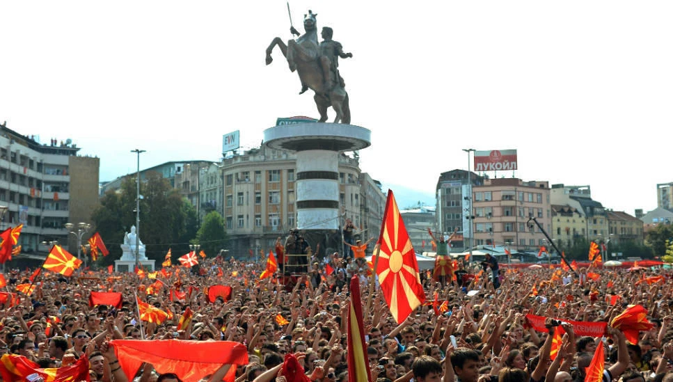 Macedonia has been accused, by Greece, of appropriating symbols and figures that are historically considered part of Greek culture, such as Alexander the Great. (AFP)