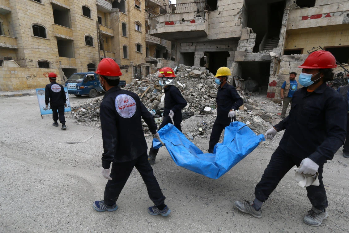 Dozens of bodies found in Raqqa mass grave