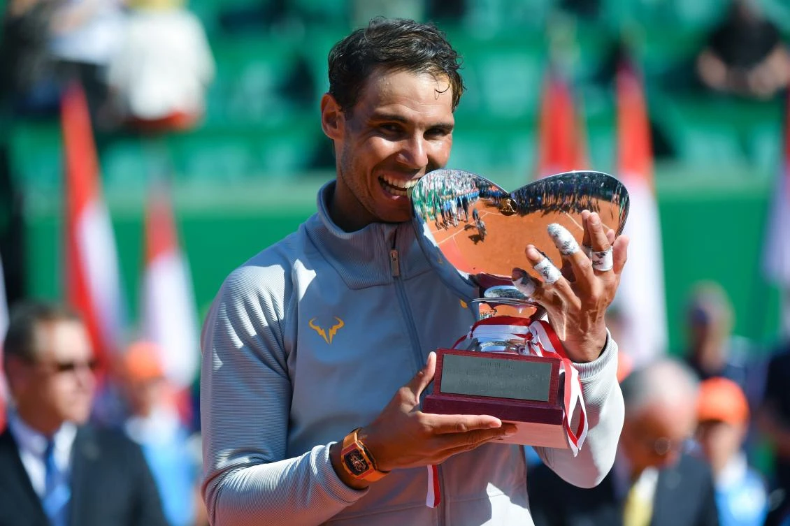 Rafael Nadal became the first man to win a tournament 11 times in the Open era with his 76th ATP Tour triumph. Nadal's 31st Masters title is also an outright record, pulling him out of a tie with Novak Djokovic. (AFP)