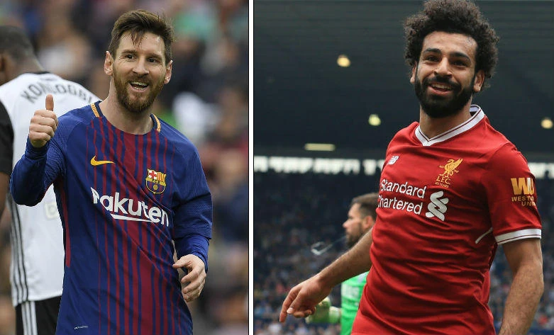 Mohamed Salah's success at Liverpool has seen him talked about in the same breath as Barcelona star Lionel Messi.