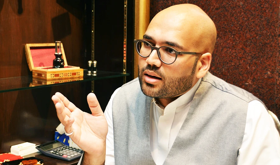 Expert perfumer Albraa Adnan Ismail. (AN photo)