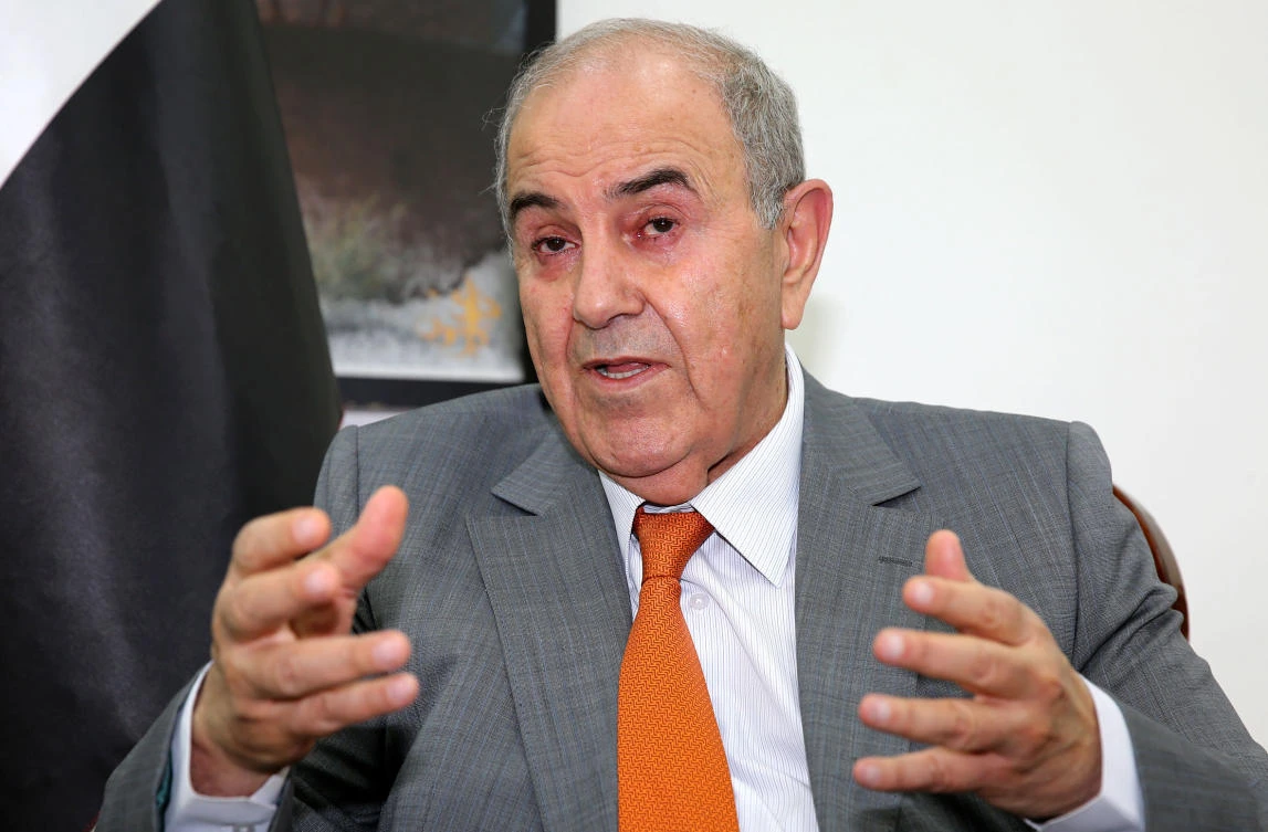 The National Alliance is led by Iraq’s Vice President Ayad Allawi, above, a secular Shiite, and parliamentary speaker Salim Al-Juburi, a Sunni. (AFP)