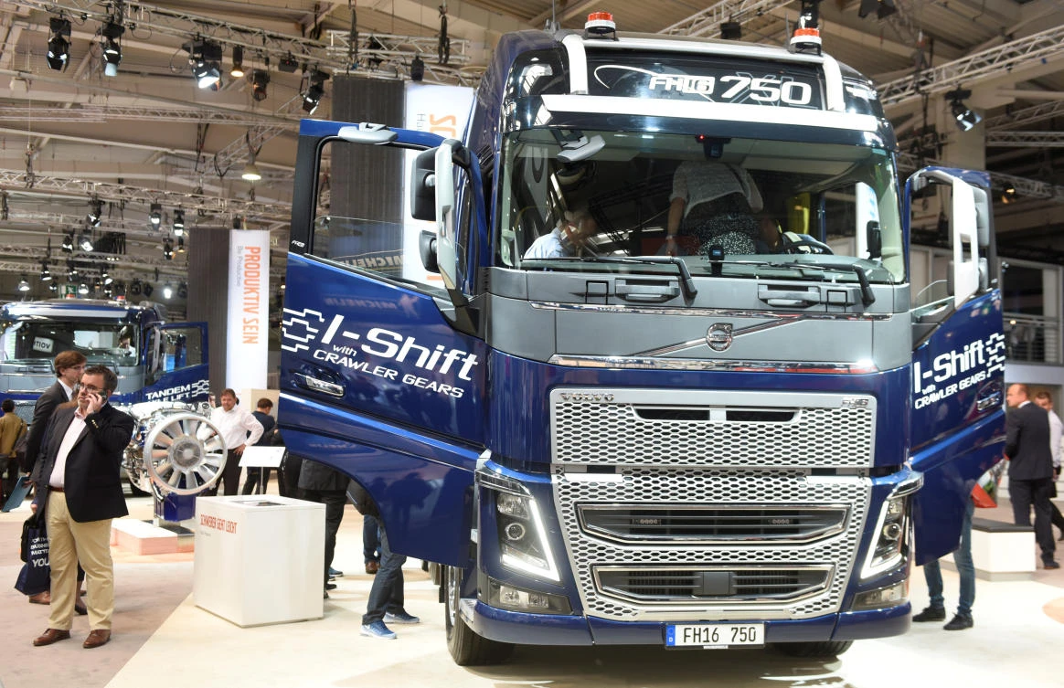 Swedish truck maker Volvo rides demand boom, but supply chain under pressure