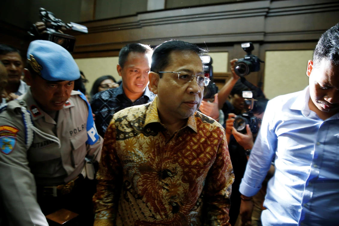 Indonesia jails former parliament speaker for 15 years over graft