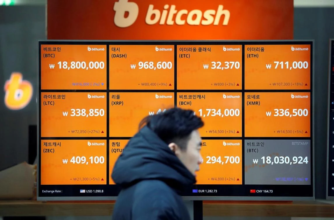 Large falls in cryptocurrency prices this year have encouraged critics to warn again that the market is a bubble and that investors should stay away. (Reuters)