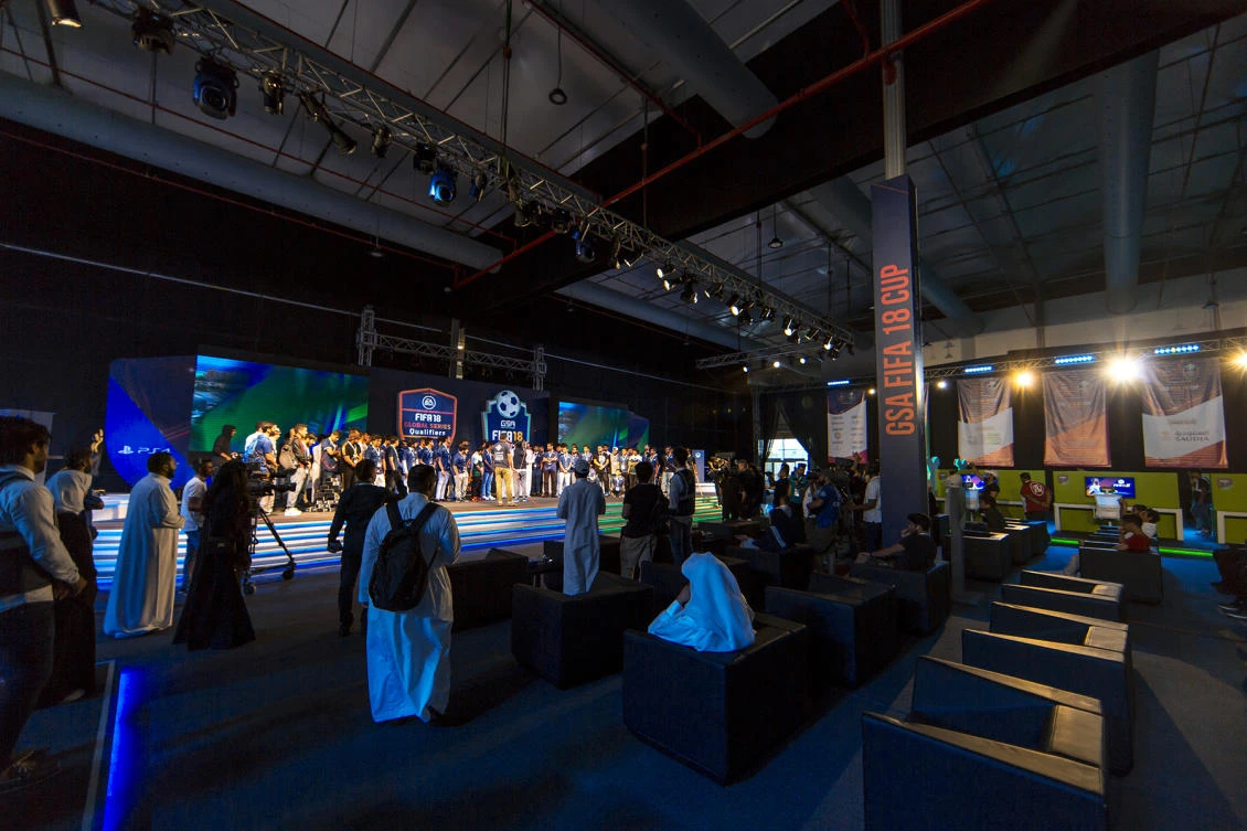 GSA FIFA 18 Cup World. (Saudi Arabian Federation for Electronic and Intellectual Sports)